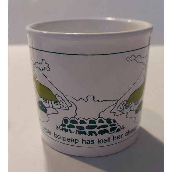Vintage England Tea Mugs Little Bo Peep & Simple Simon Met a Pie Man - Picture 2 of 7